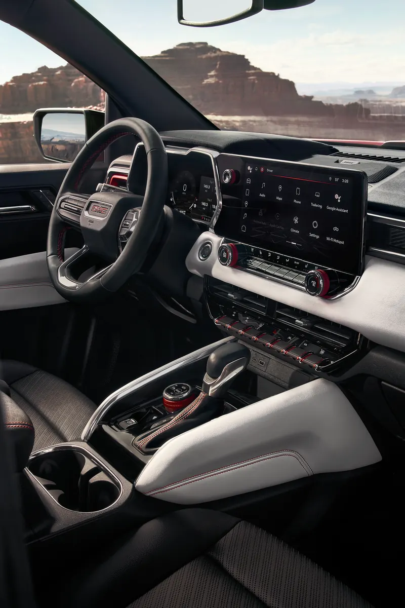 2026 GMC Canyon infotainment system at Edwards Automotive GMC in IRON MOUNTAIN MI