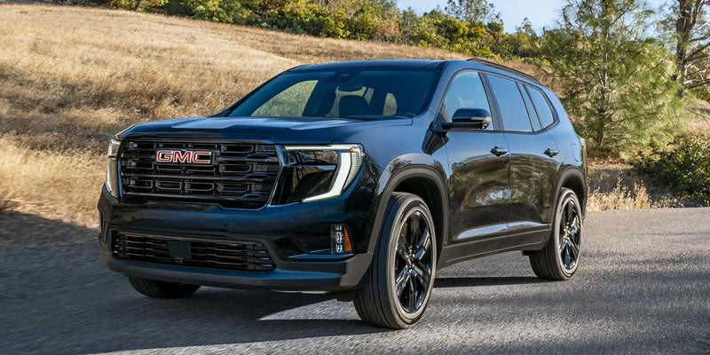 2026 GMC Acadia in royal black