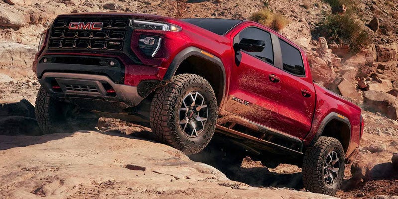 2026 GMC Canyon showcasing tough performance